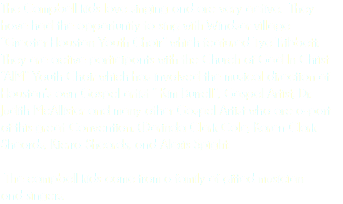 The Campbell kids love singing and are very active. They have had the opportunity to sing with Windsor village  “Greater Houston Youth Choir” which featured Tye Tribbett.  They are active participants with the Church of God In Christ “AIM” Youth Choir which has involved the musical direction of Houston’s own Gospel artist “ Kim Burrell”, Gospel Artist, Dr. Judith McAllister and many other Gospel Artist who are a-part of this great Convention. (Dorinda Clark Cole, Karen Clark Sheards, Kierra Sheards, and Alexis Spight. The campbell kids come from a family of gifted musician and singers.